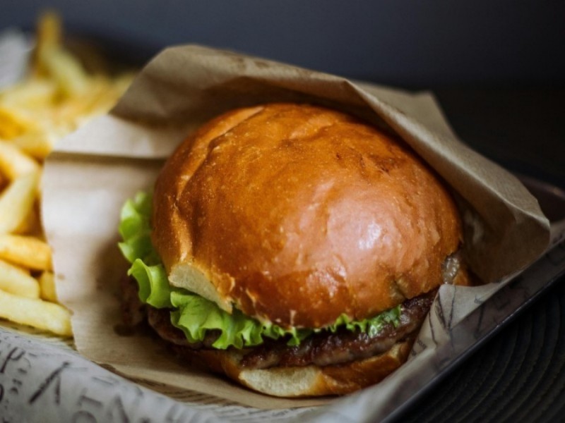 Hamburger wrapping paper